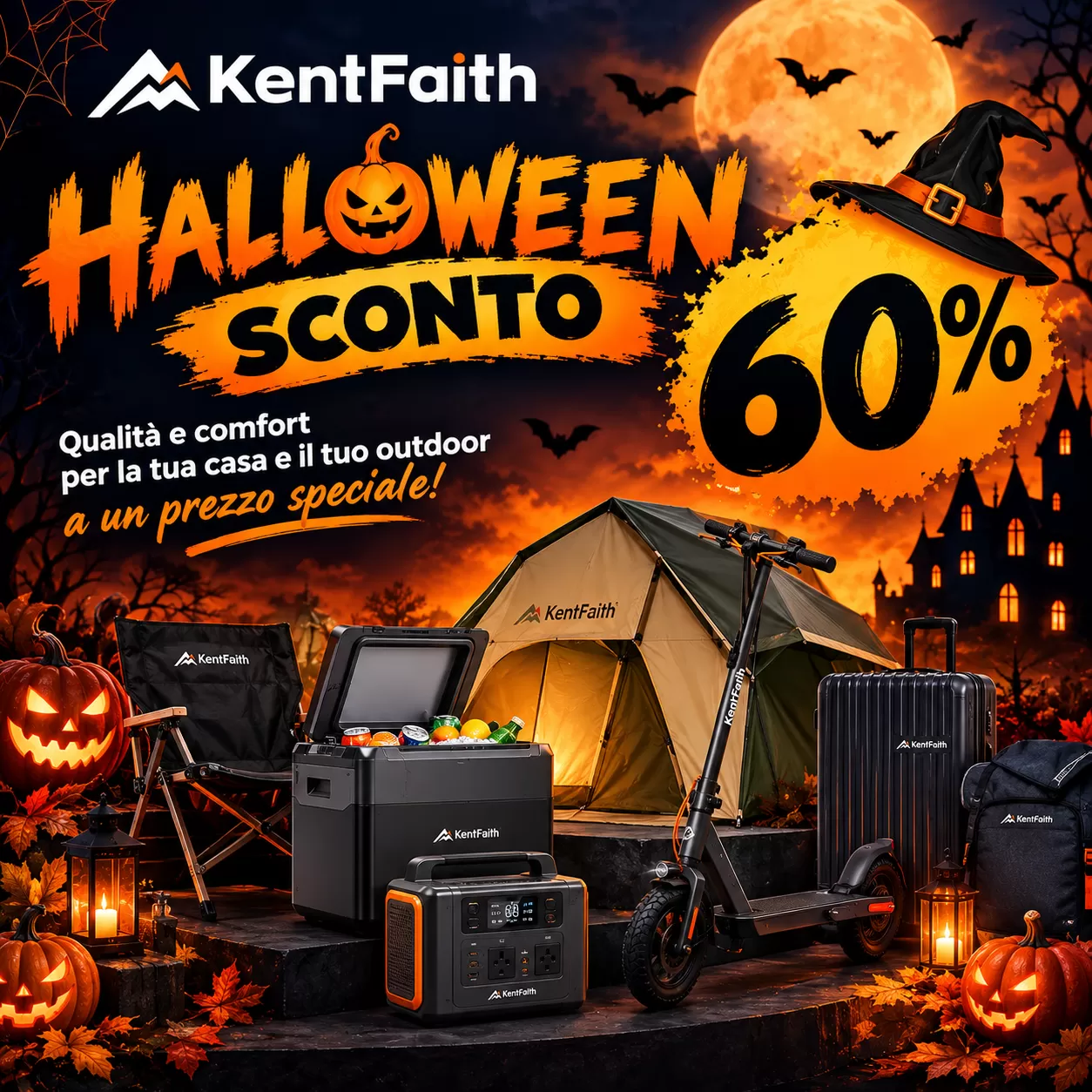 K&F Concept Halloween Sconto