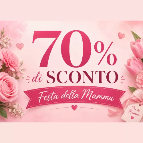 Festa Della Mamma Sconto 70%